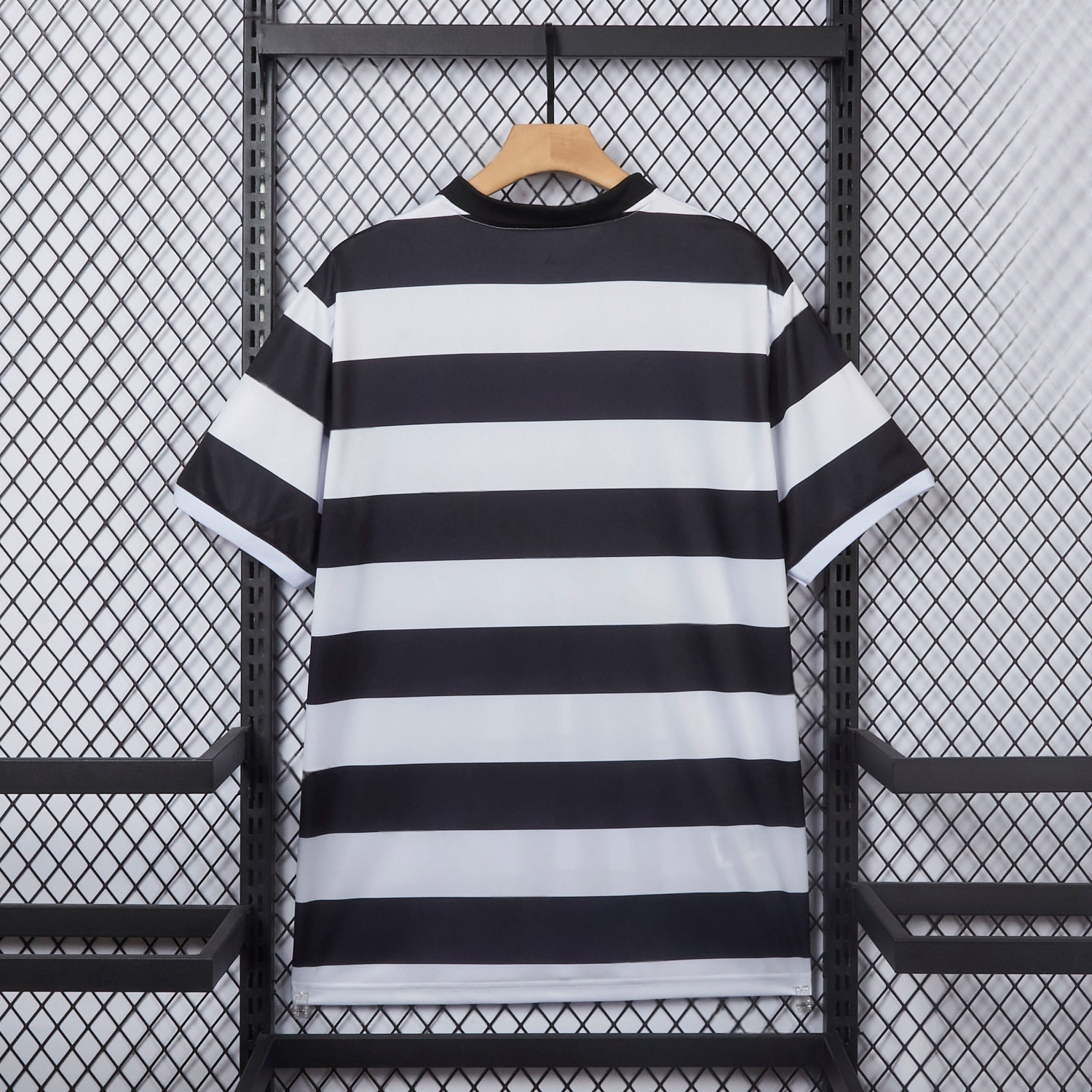 Juventus 25-26 Black and White Striped Special Jersey - Fans Version-CKK-1