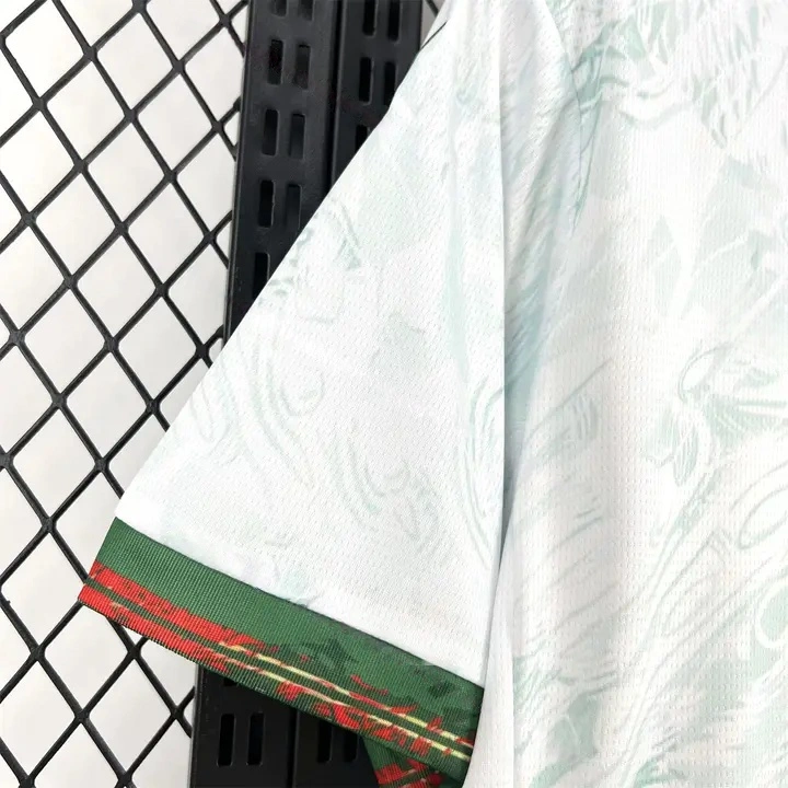 Portugal 2026 Pale Mint Green With Moss Green Special Jersey   Fans Version