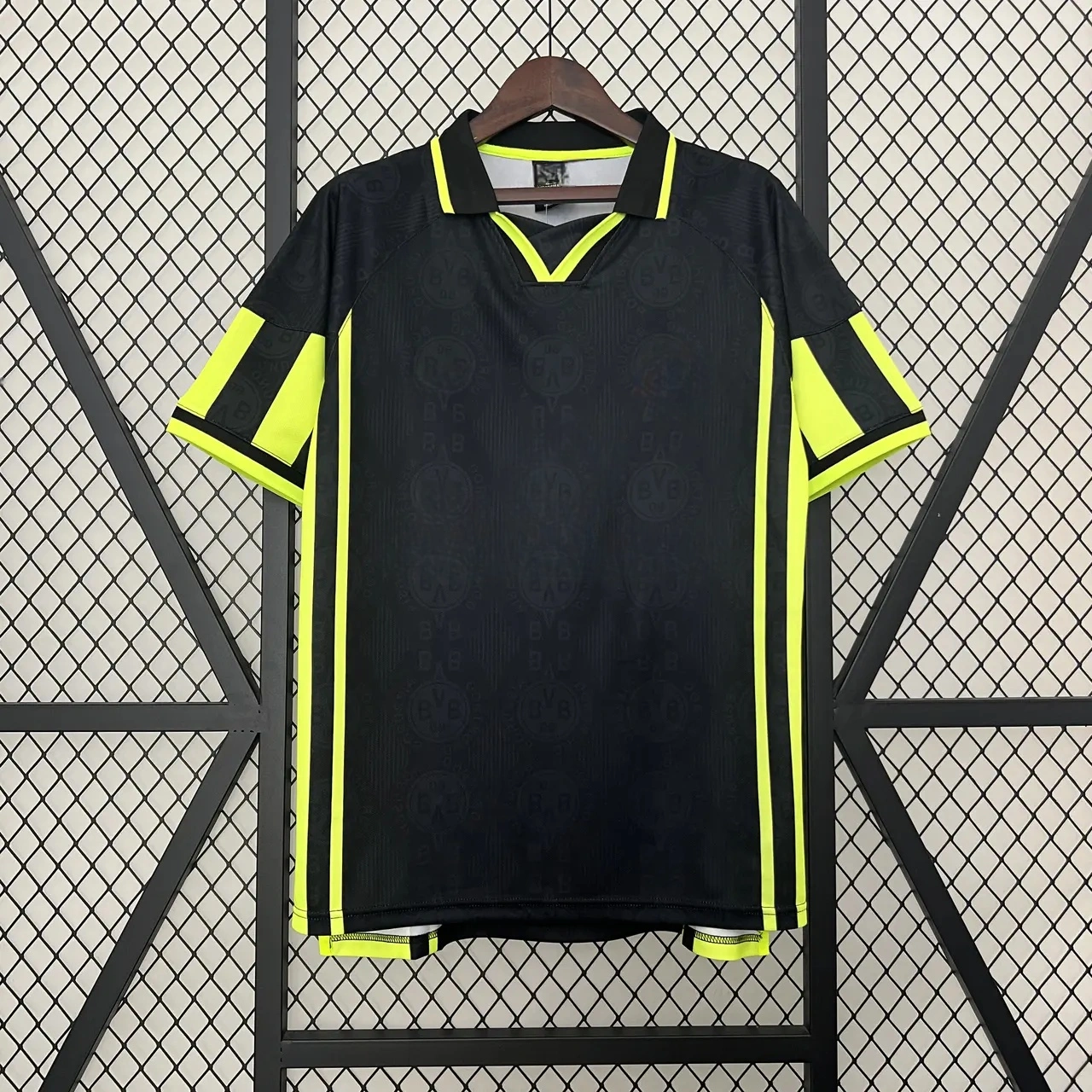 Retro Dortmund 1996-97 Away Jersey-CKK-1