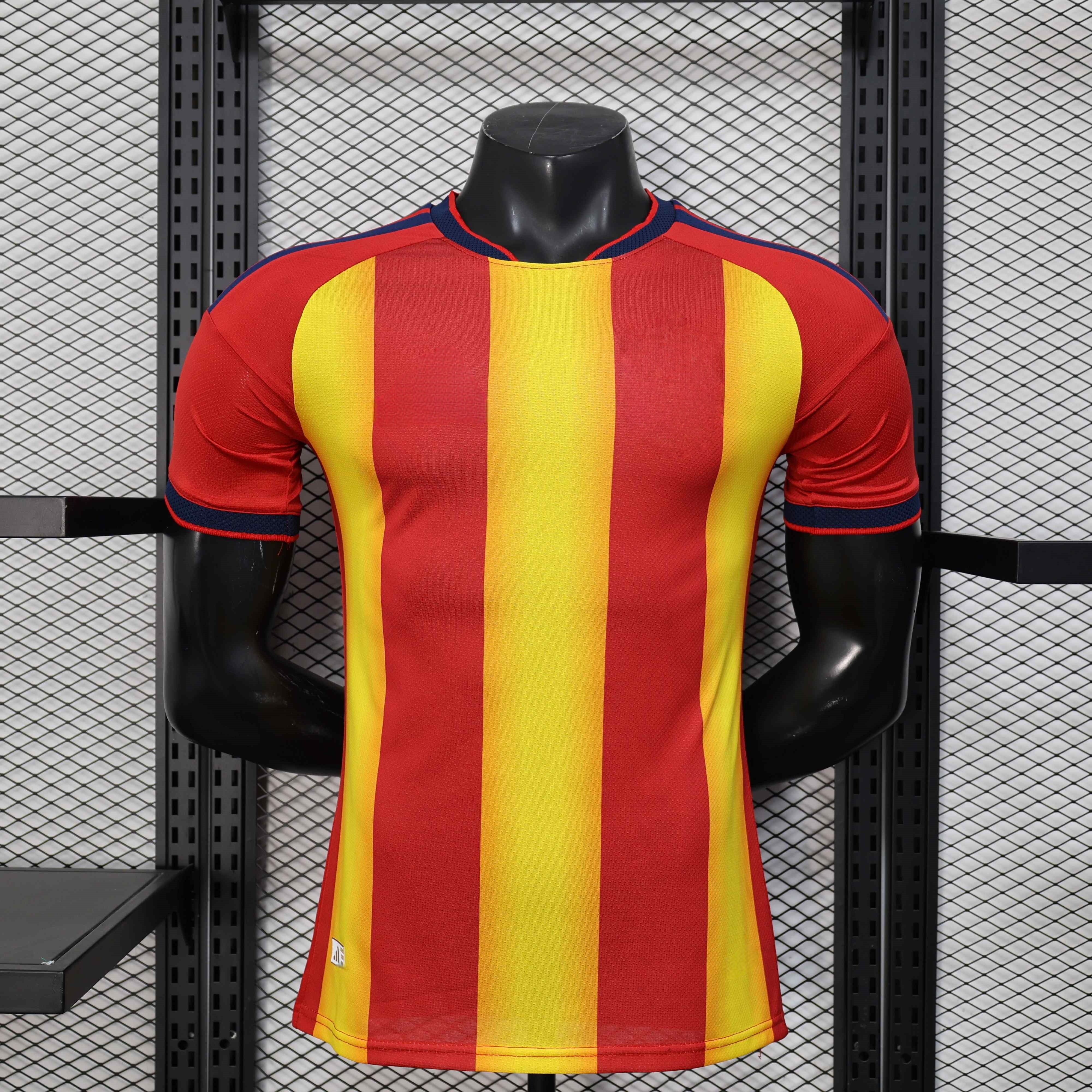 Spain 2026 Red And Yellow Stripes Special Jersey - Player Version | National Team Football Shirt-CKK-1