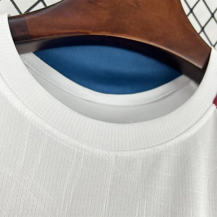 Portugal 2026 Pre-Match White With Red And Green Jersey   Fans Version