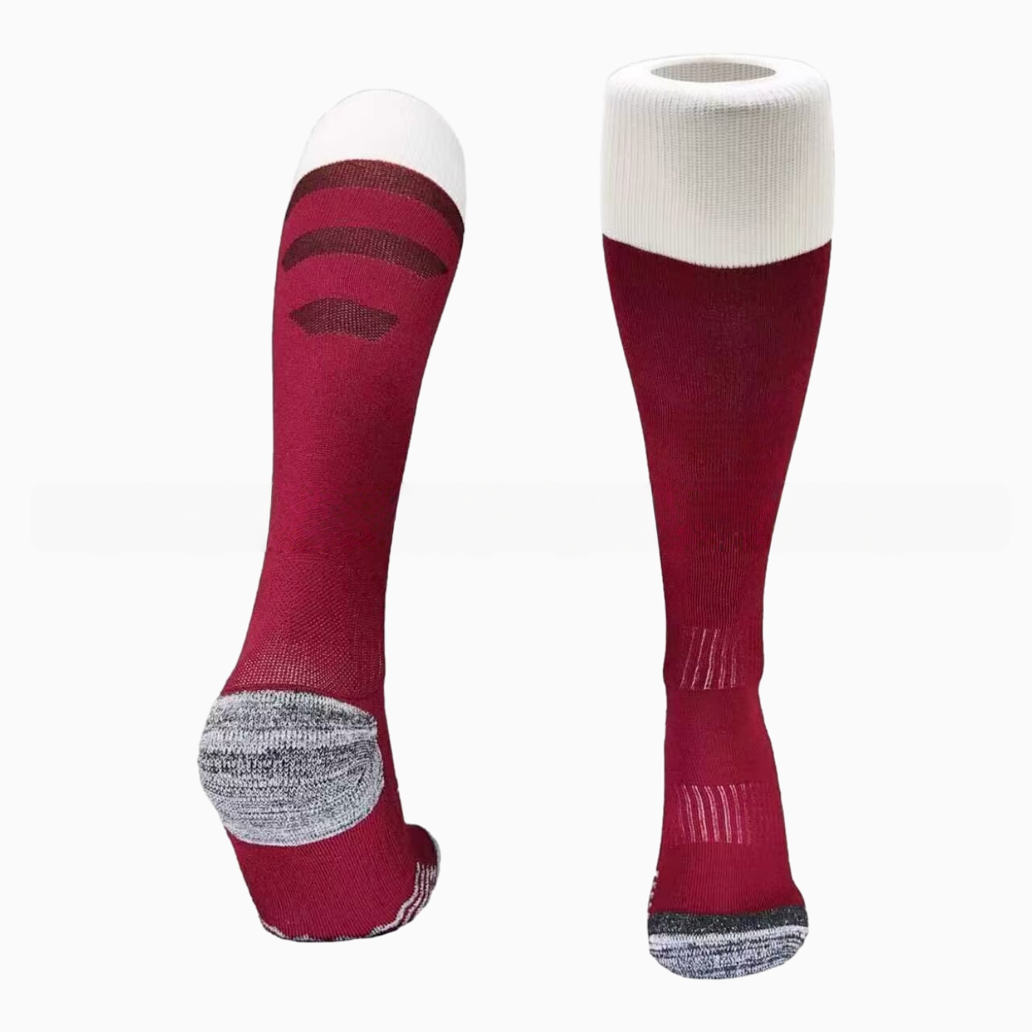Qatar 2026 Home Socks - Red-CKK-1