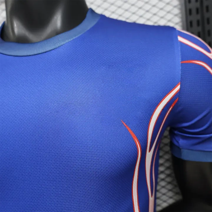 Japan 2026 Red Fire Blue Special Jersey   Player Version