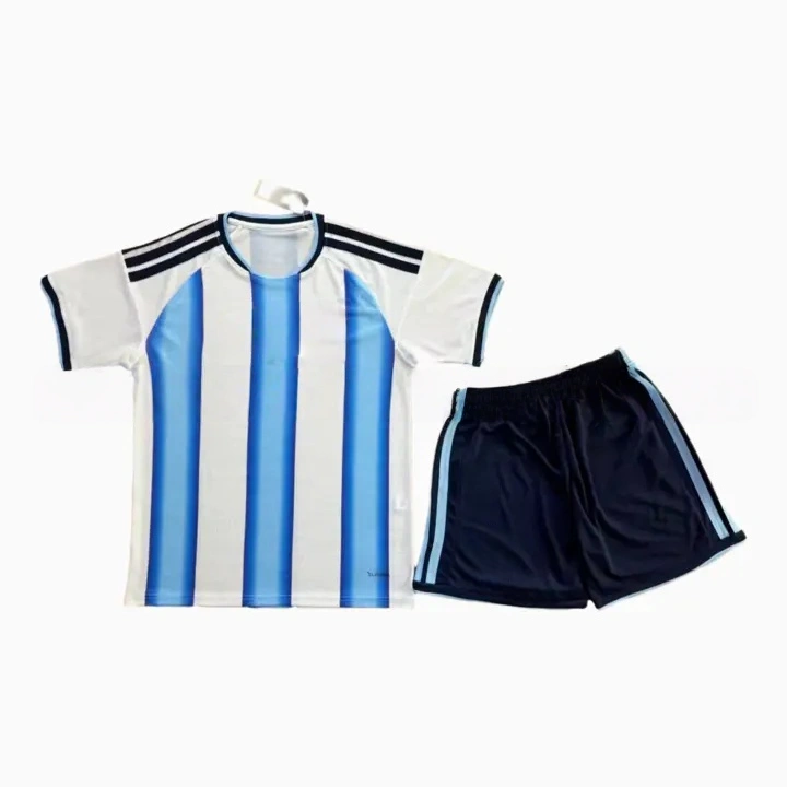 Argentina 2026 Home Kids Kit With Chest Patch | Kids Football Kit-CKK-1