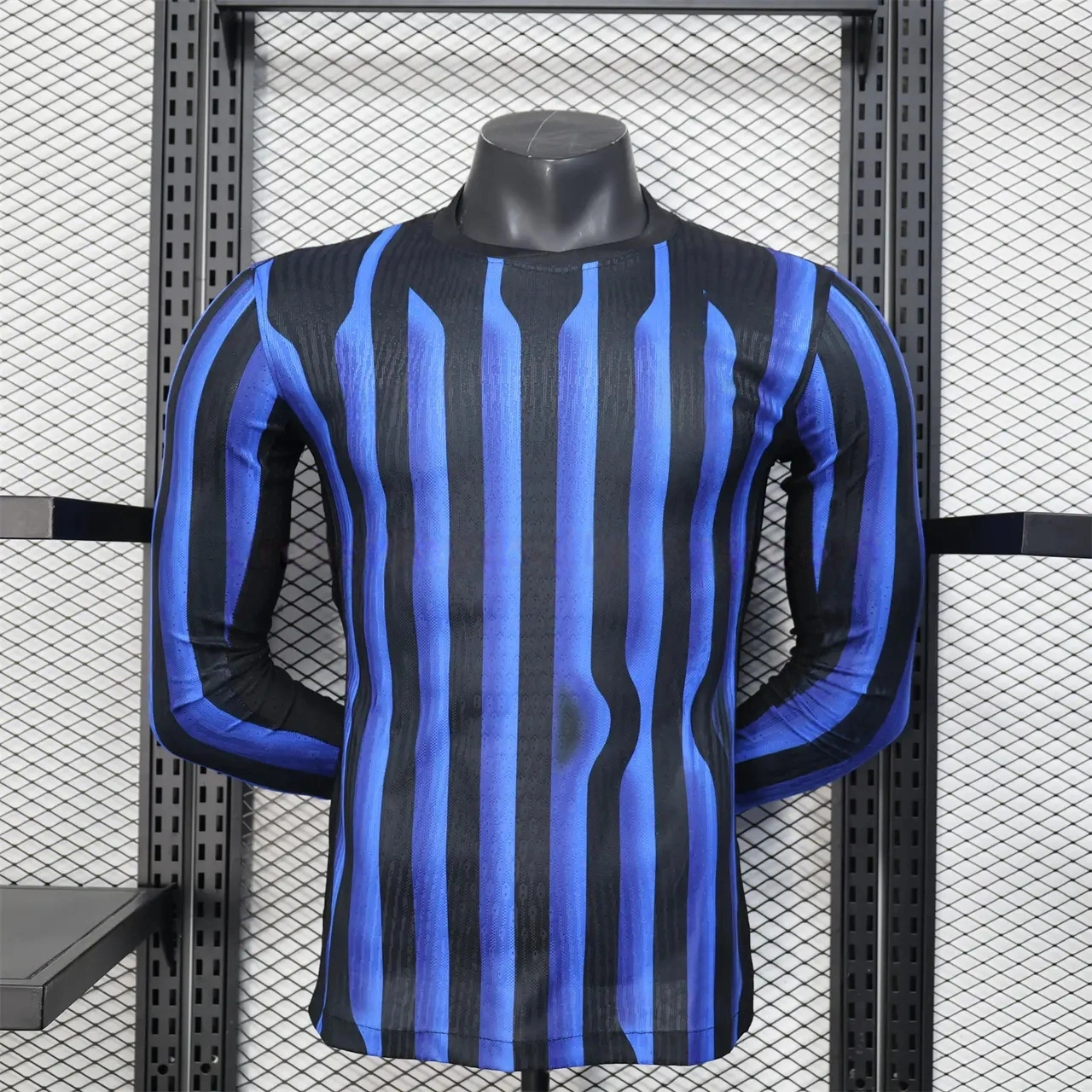 Inter Milan 25-26 Home (Leaked Version) Long Sleeve Jersey - Player Version-CKK-1