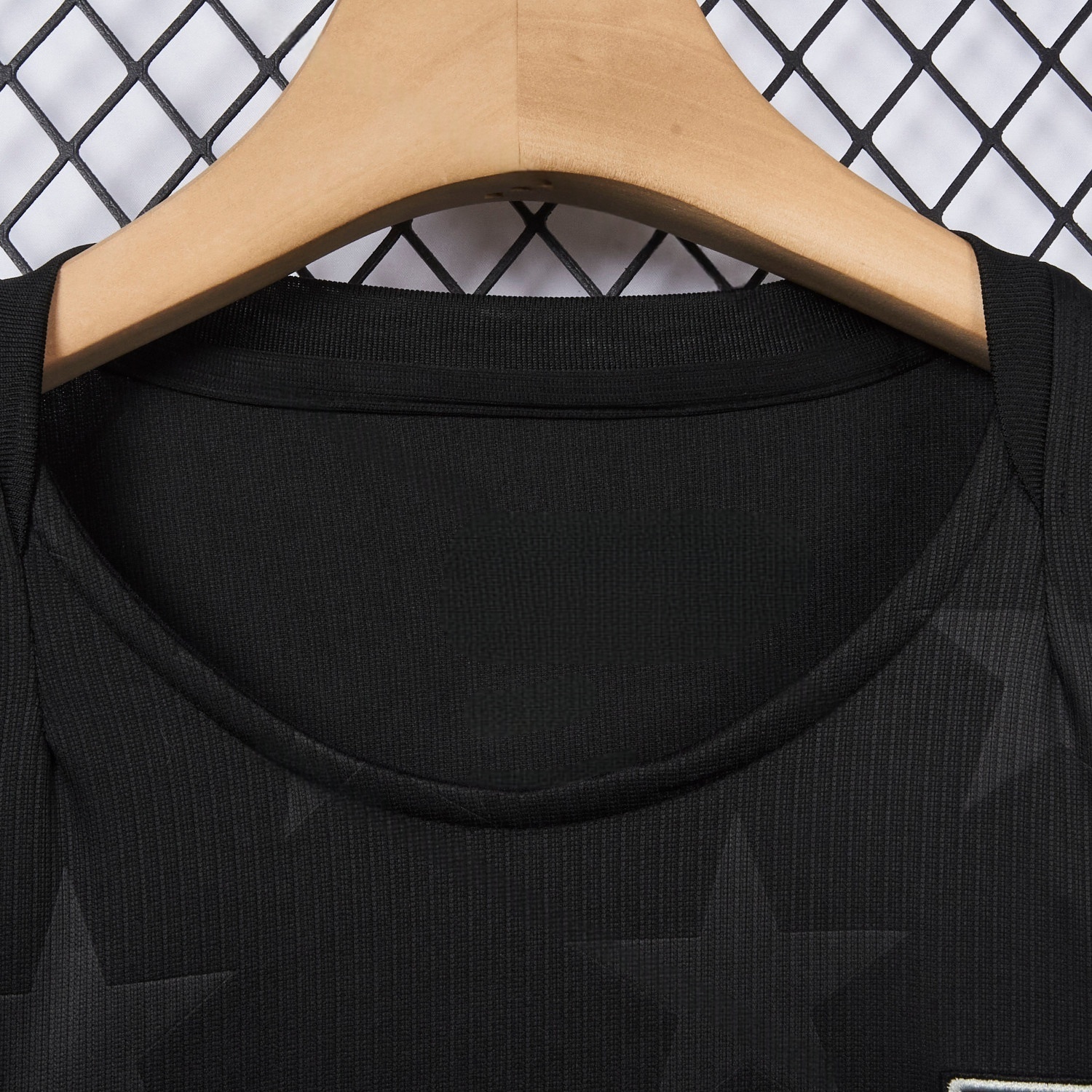 United States USA football shirt collar detail