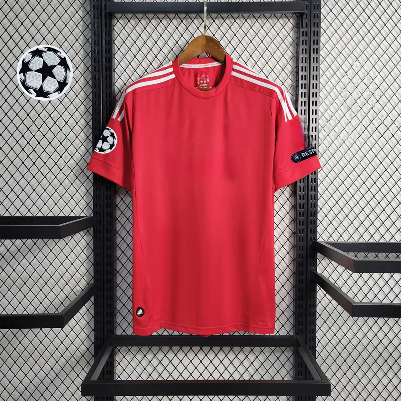 Retro Real Madrid 11-12 Third Red Jersey-CKK-1