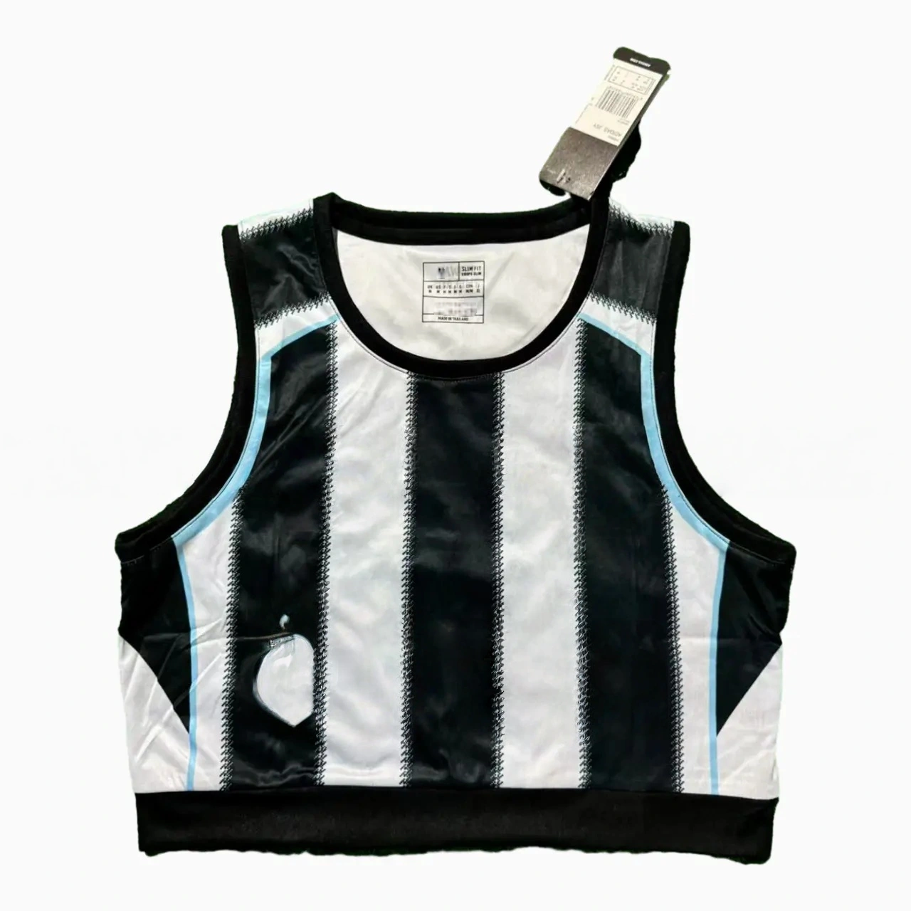 Women's Newcastle United 25-26 Home Yoga Vest-CKK-1