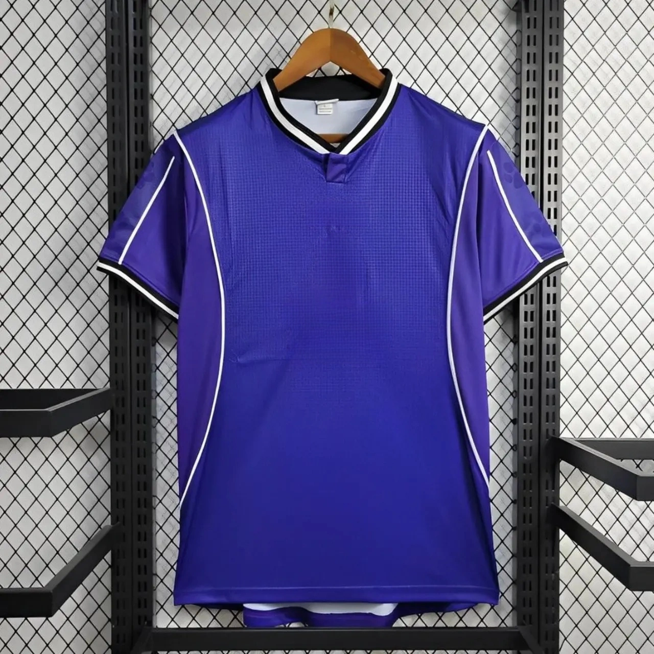Retro Real Madrid 1997-98 Away Jersey-CKK-1