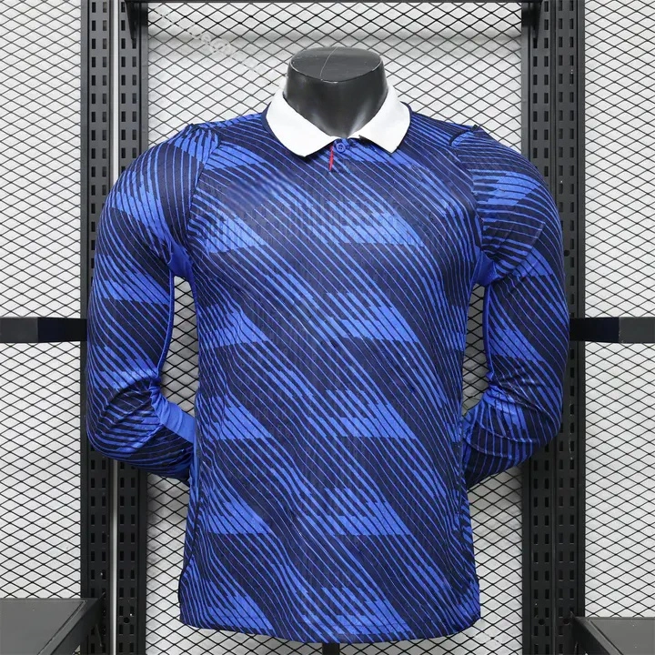 France 2026 Home Long Sleeves Jersey   Player Version