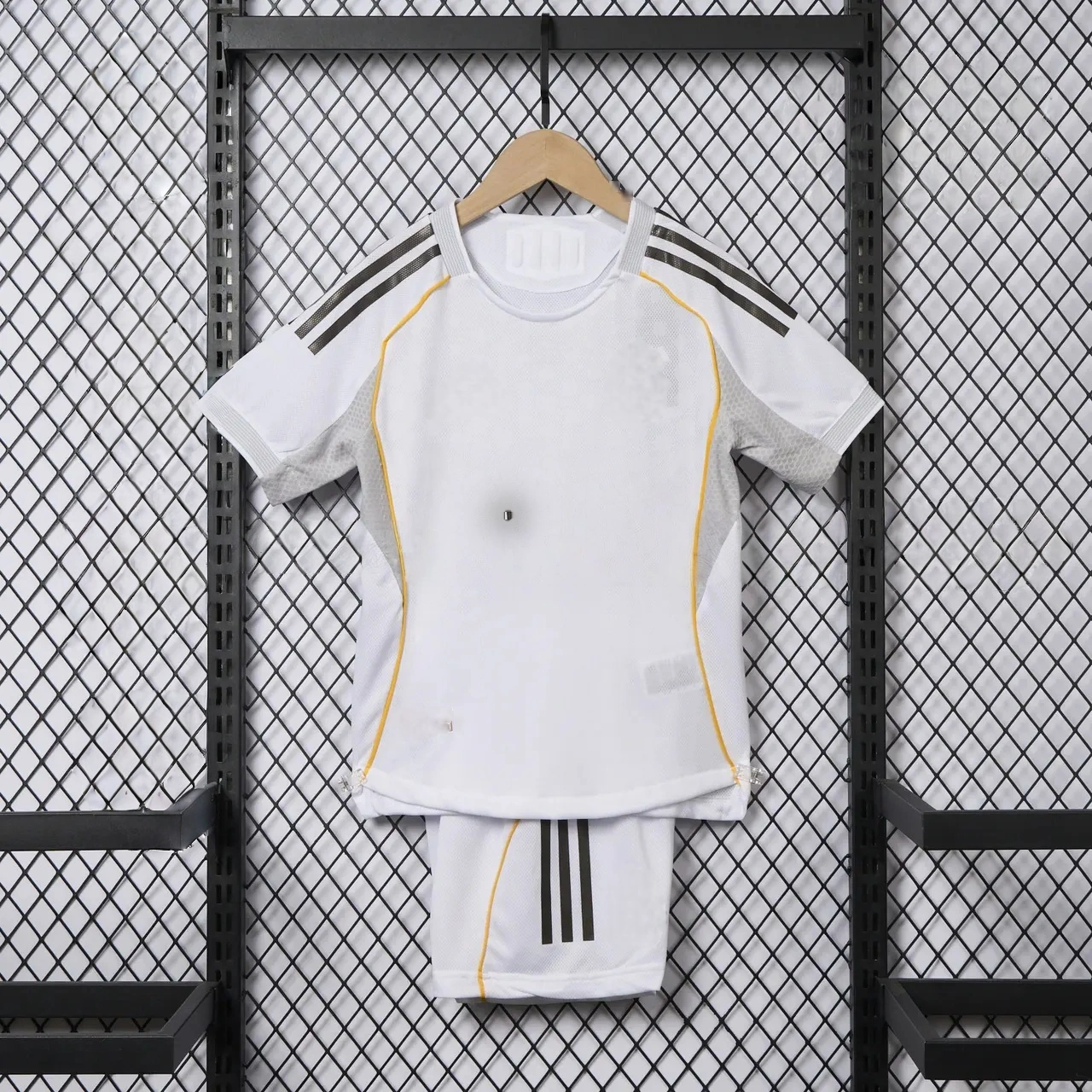 Real Madrid 25-26 Home White Kids Kit - Player Version-CKK-1