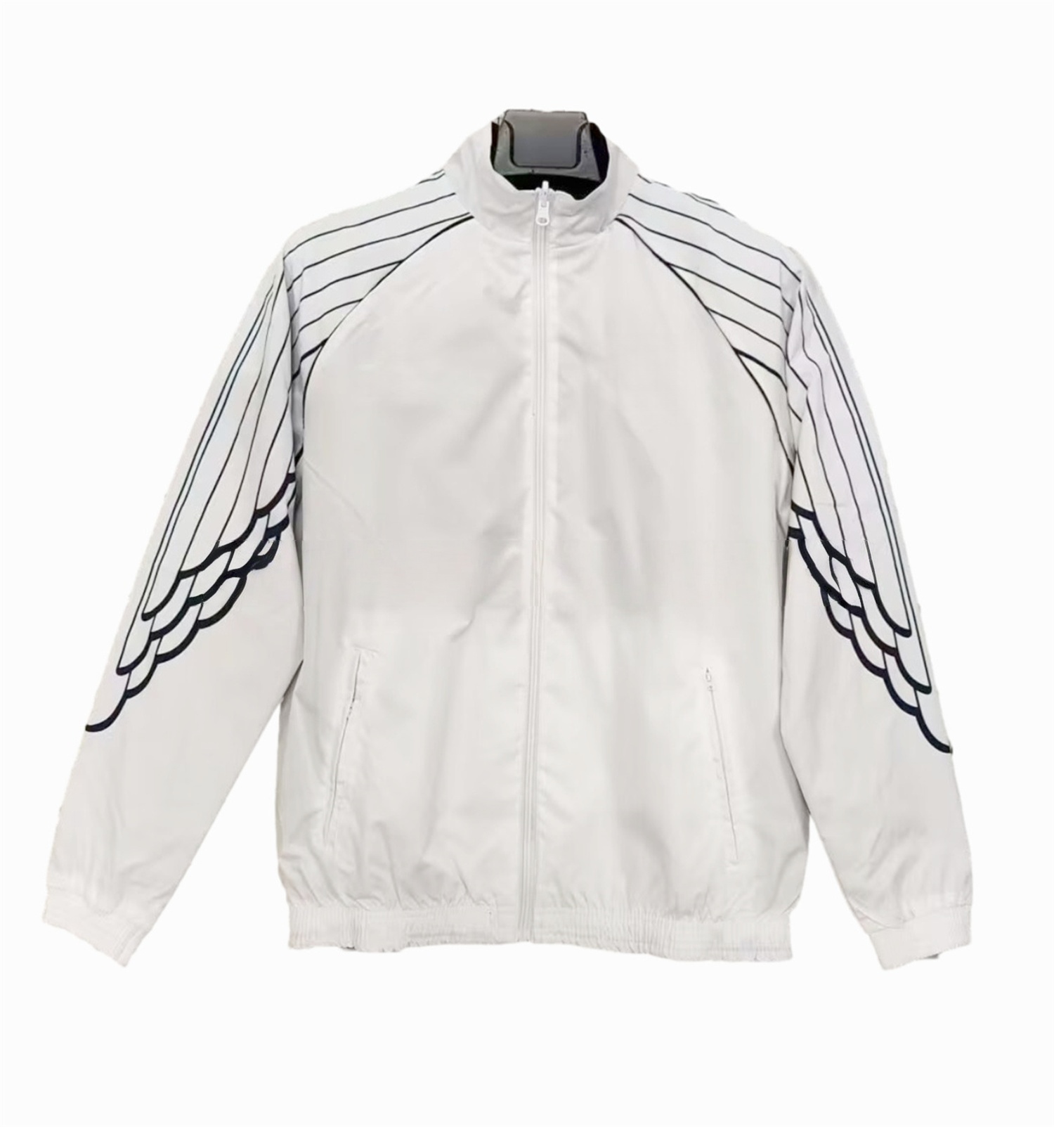 PSG 24-25 Wings Reversible Windbreaker White Front View