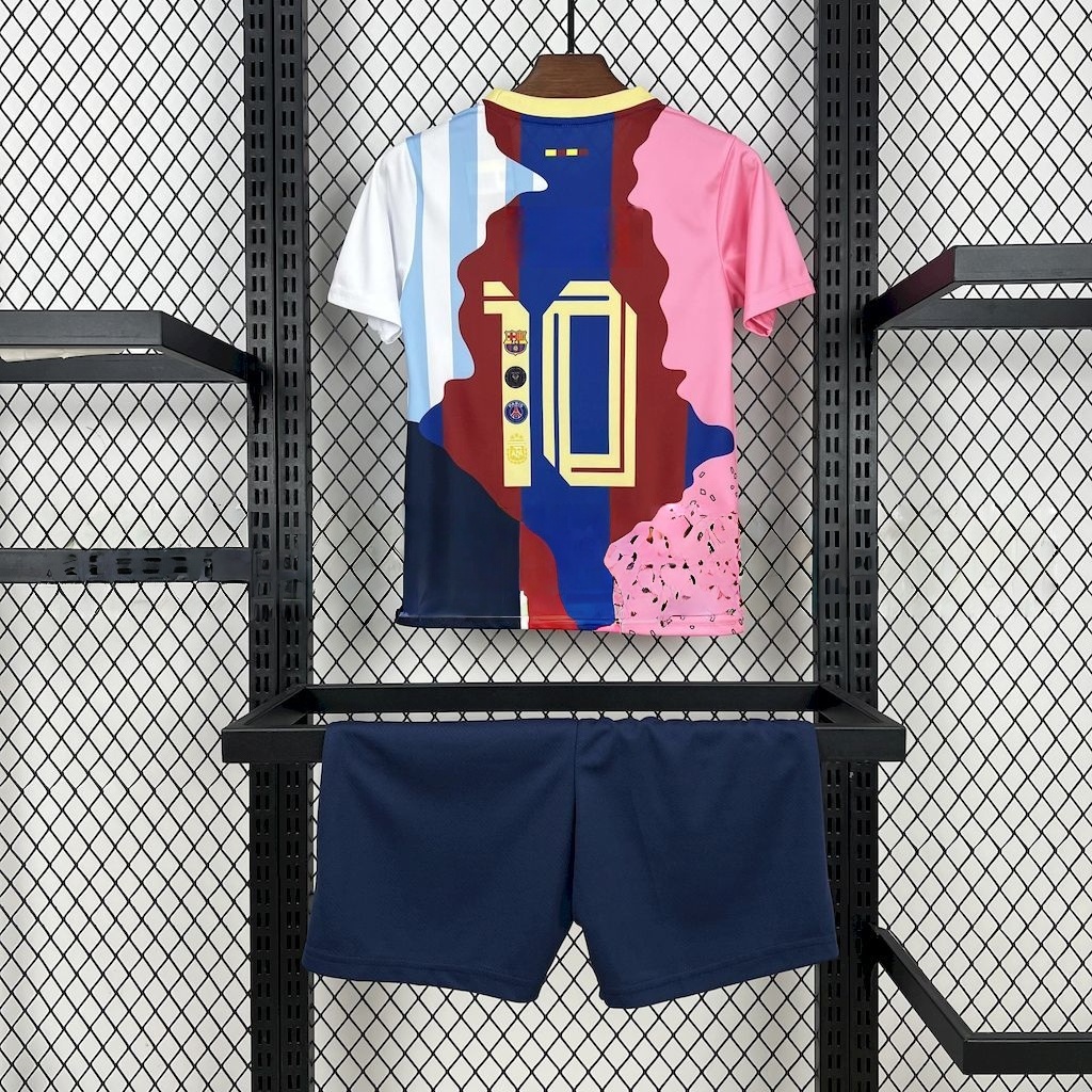 Messi Career Commemorative Kids Kit with Messi #10