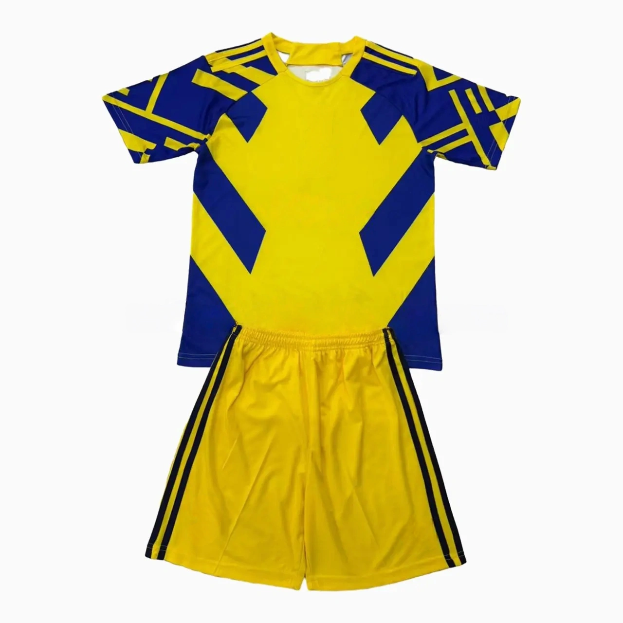 Juventus 24-25 Yellow Retro Style Kids Kit-CKK-1