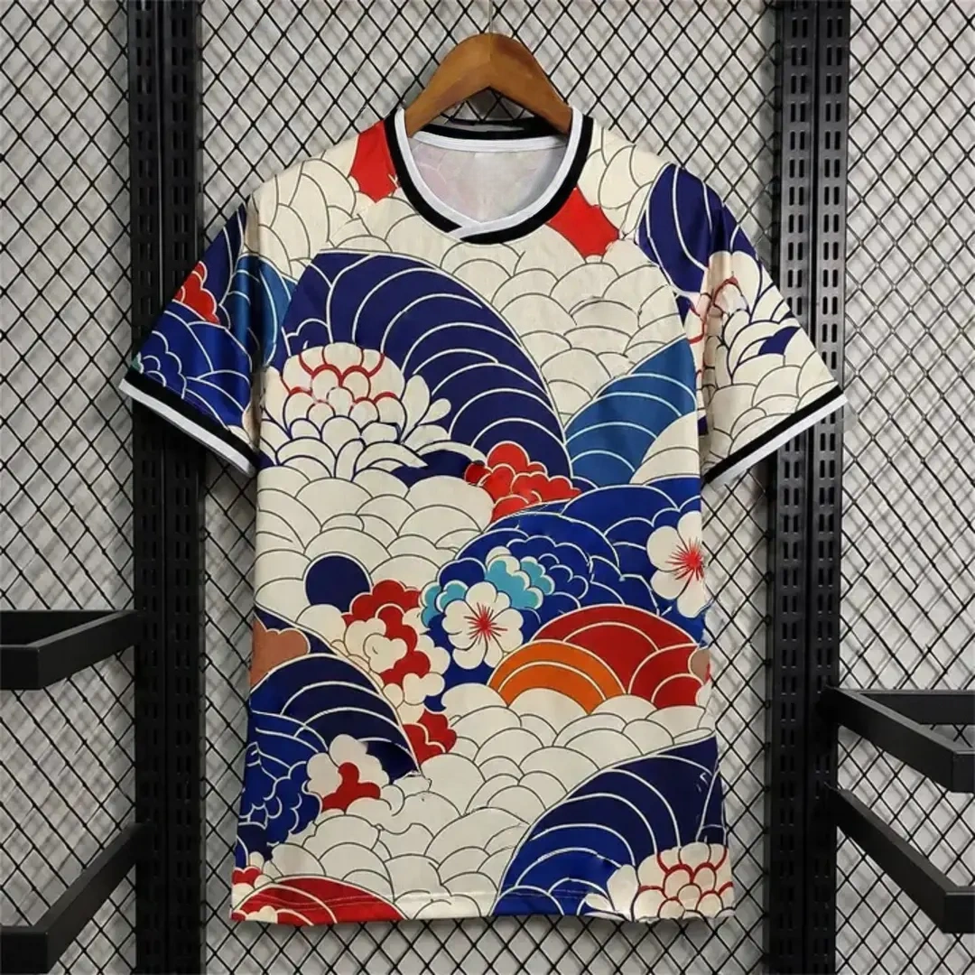 Japan 2026 Camouflage Ethnic Special Jersey Fans Version front view
