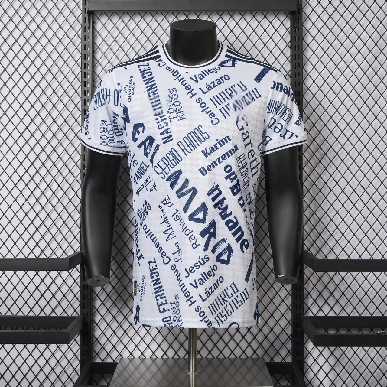 Real Madrid 25-26 Graffiti Of Football Star Names Special Jersey - Player Version-CKK-1