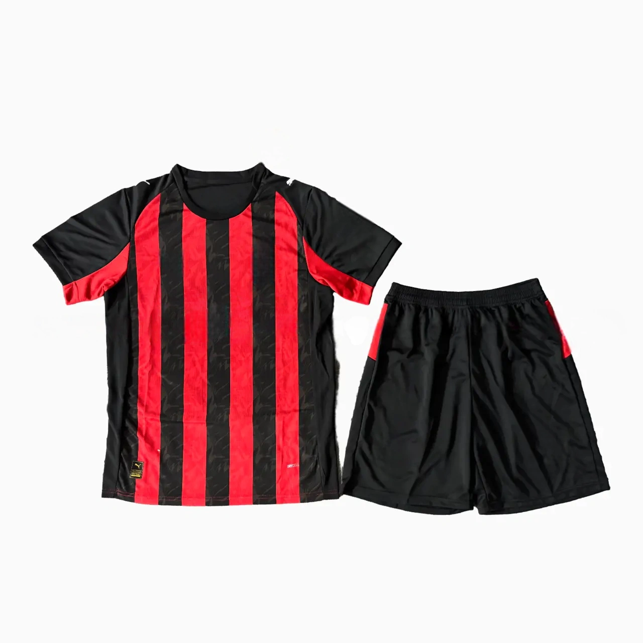 AC Milan 25-26 Home Men's Adult Jersey Set - Fans Version-CKK-1