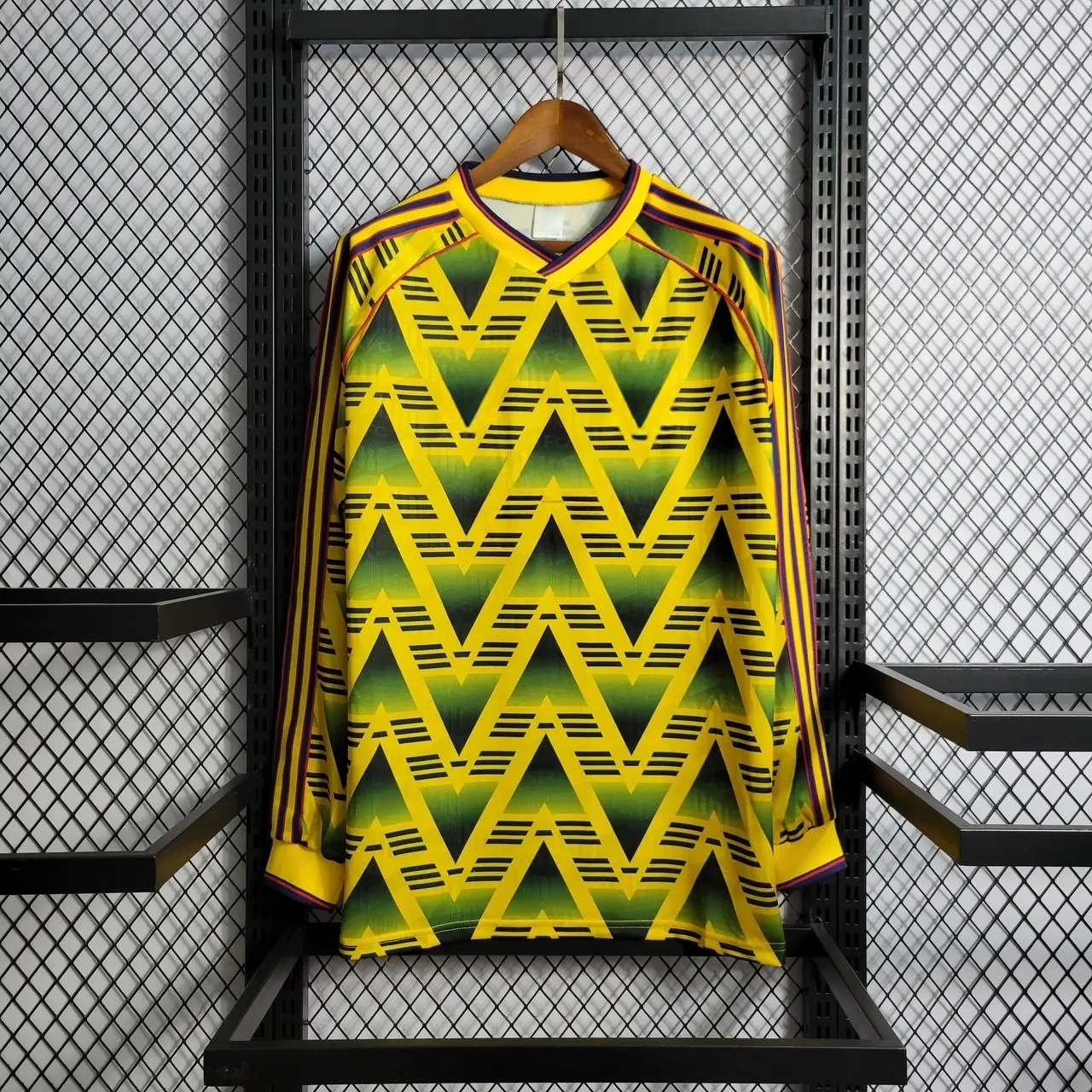 Arsenal Retro 91-93 Away Long Sleeve Jersey-CKK-1