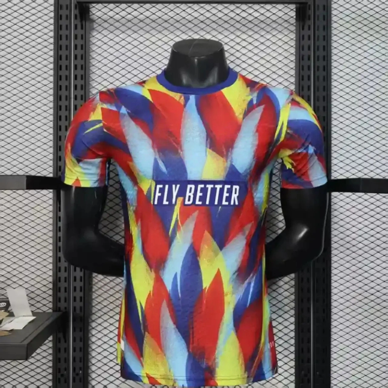 Arsenal 25-26 Colorful Flame Graffiti Pre-match Training Jersey - Player Version-CKK-1