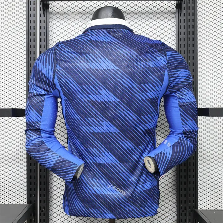France 2026 Home Long Sleeves Jersey   Player Version