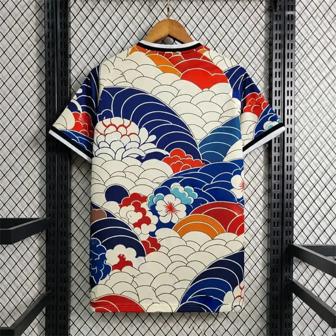 Japan 2026 Camouflage Ethnic Special Jersey Fans Version front view
