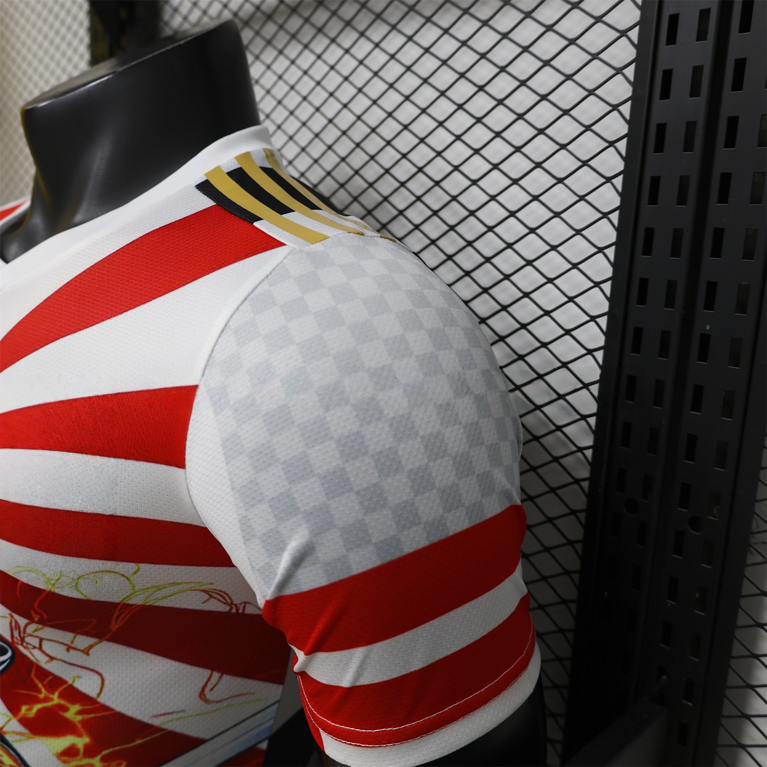 Samurai Japan Football Jersey Sleeve Detail