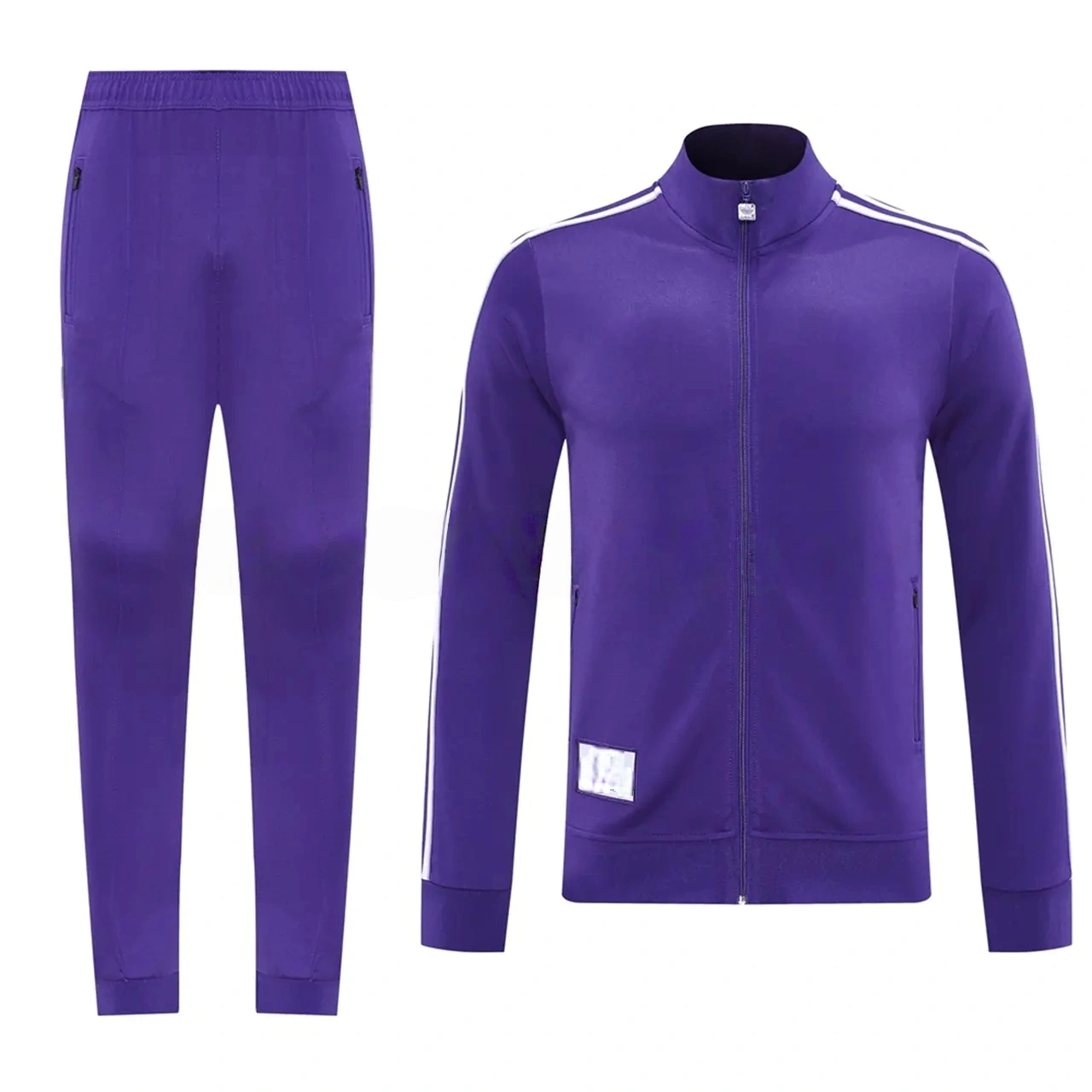 Real Madrid 25-26 Purple Terrace Icon Jacket Training Tracksuit - Purple Jackets & Pants-CKK-1