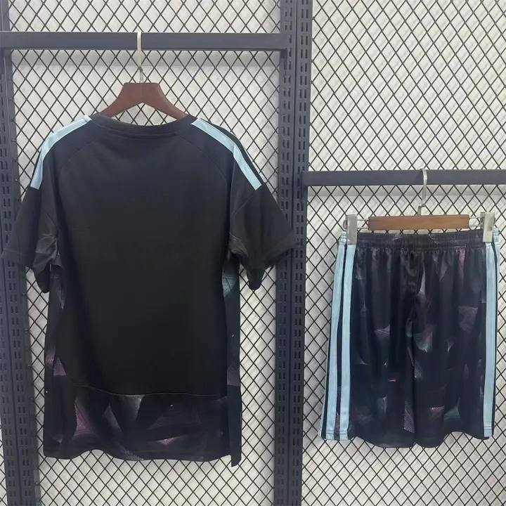 Argentina 2026 Goalkeeper Black Kids Kit | Kids Football Kit-CKK-1