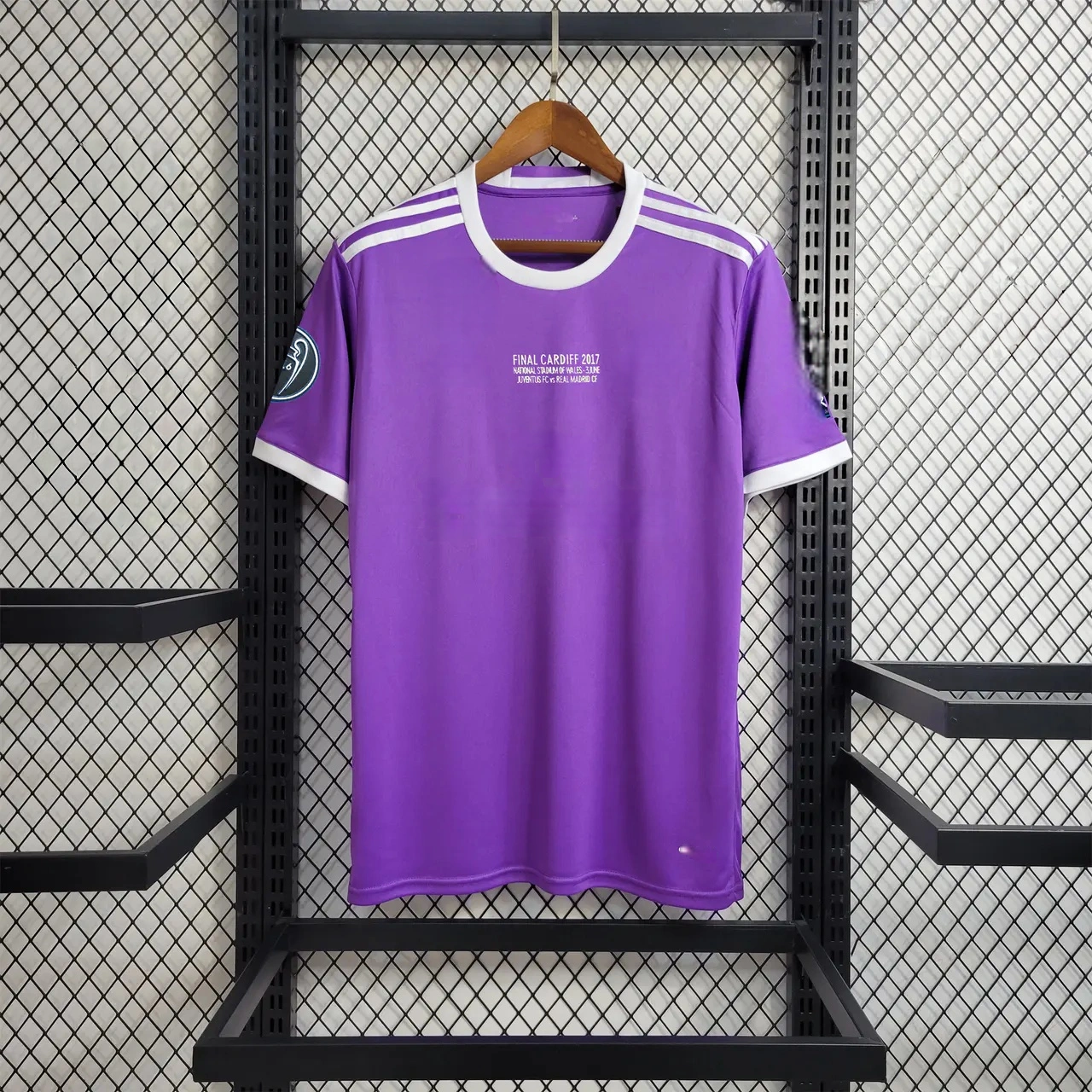 Retro Real Madrid 16-17 Away Jersey - Champions League Final Version-CKK-1