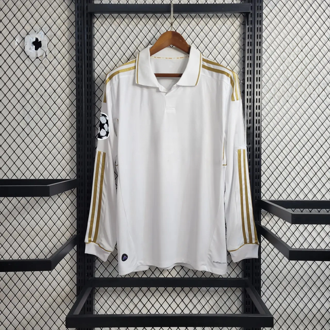 Retro Real Madrid 11-12 Home Long Sleeve Jersey-CKK-1