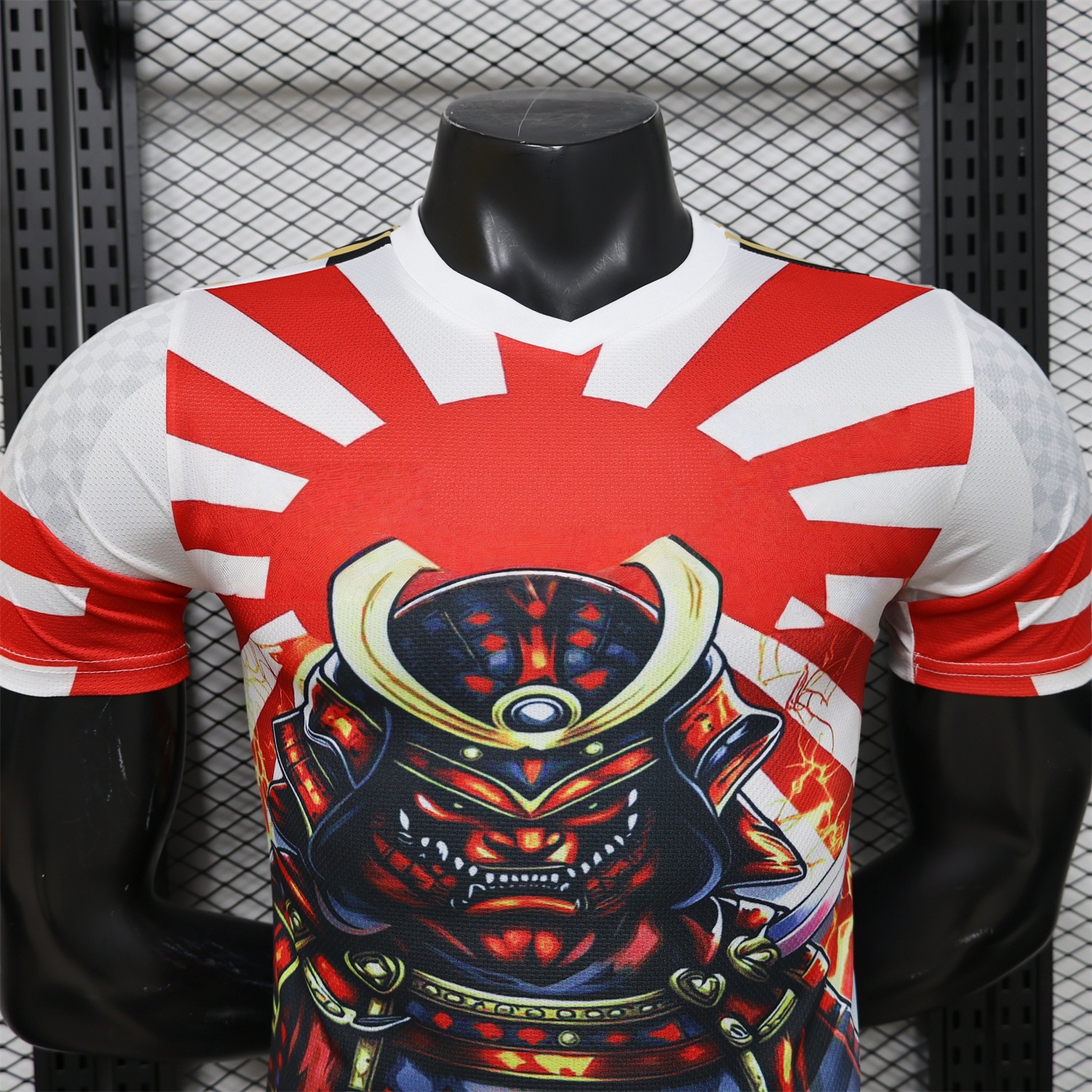 Japan Samurai Inspired Jersey Detail View