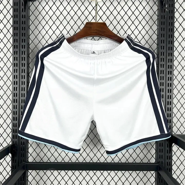 Argentina 2026 White Shorts Fans Version | Football Shorts-CKK-1