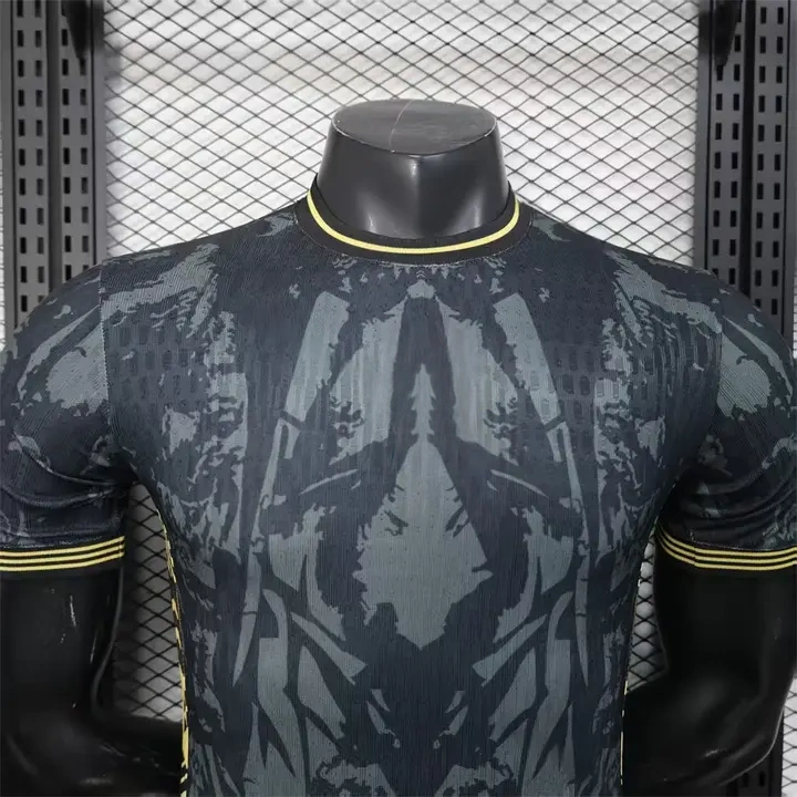Portugal 2026 COMMA Black CR7 Special Jersey   Player Version