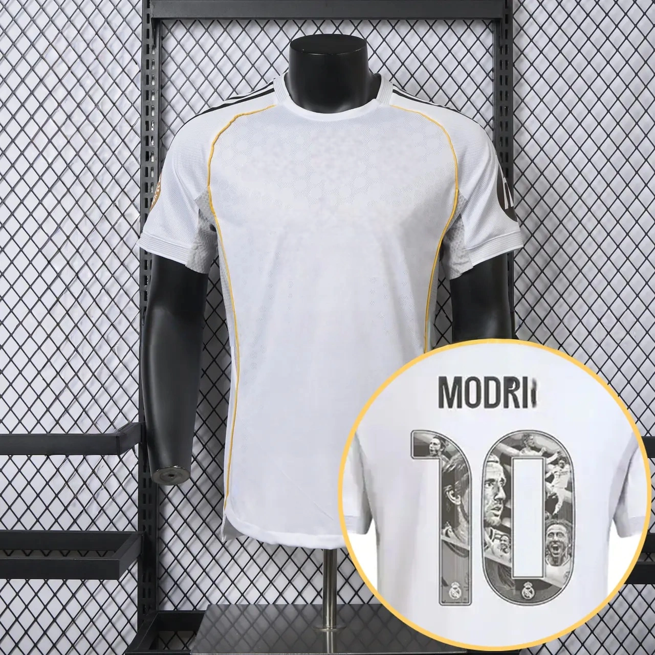 Real Madrid 25-26 Home Modrić Limited Edition Jersey - Player Version-CKK-1