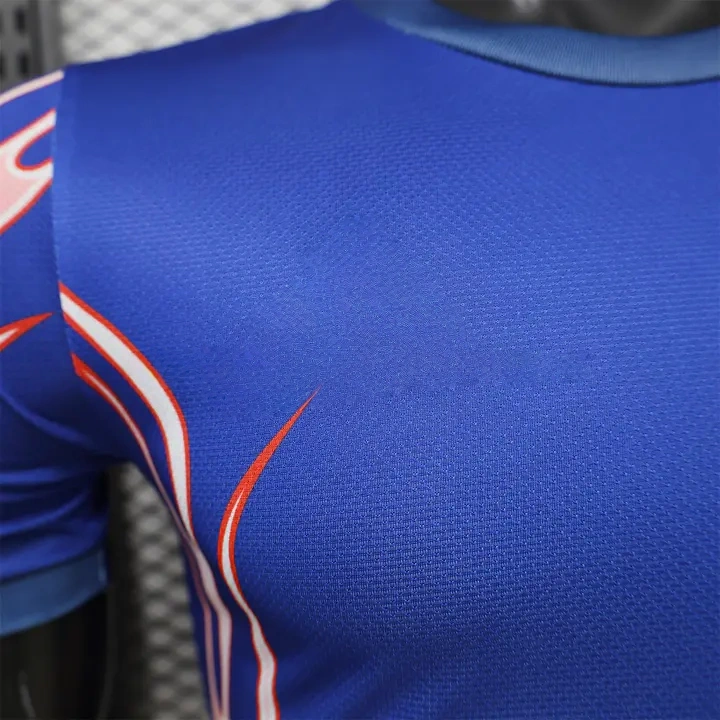 Japan 2026 Red Fire Blue Special Jersey   Player Version