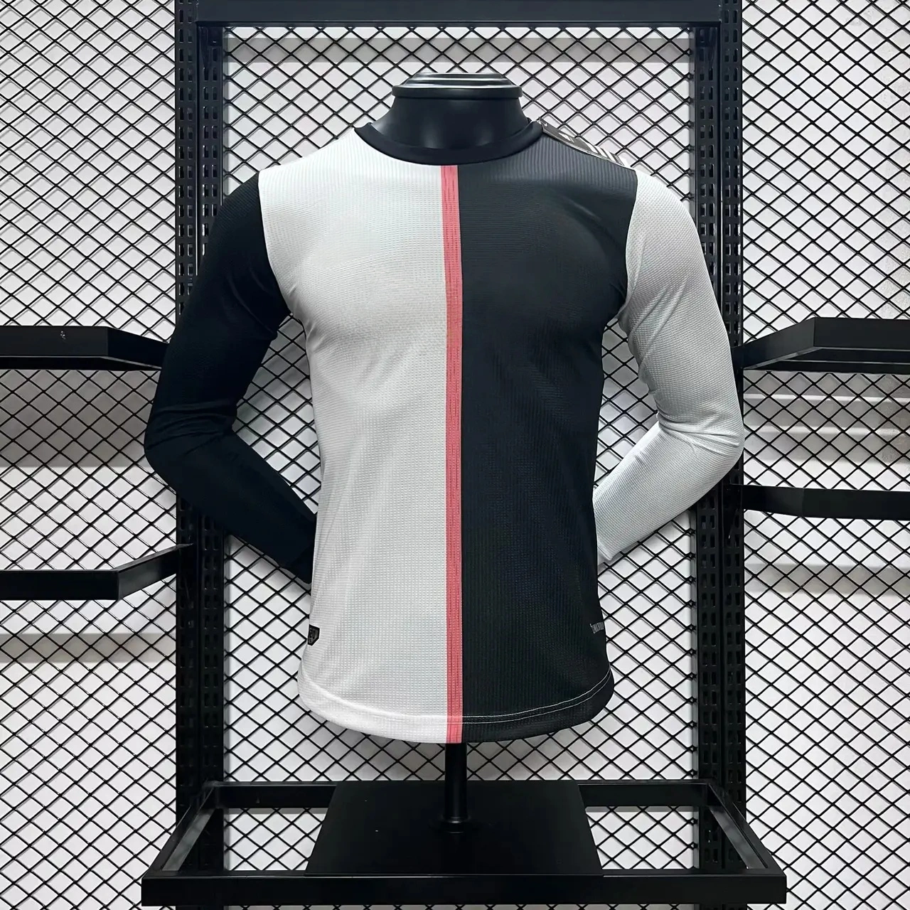 Retro Juventus 2019-20 Home Stadium Long Sleeve Jersey - Player Version-CKK-1
