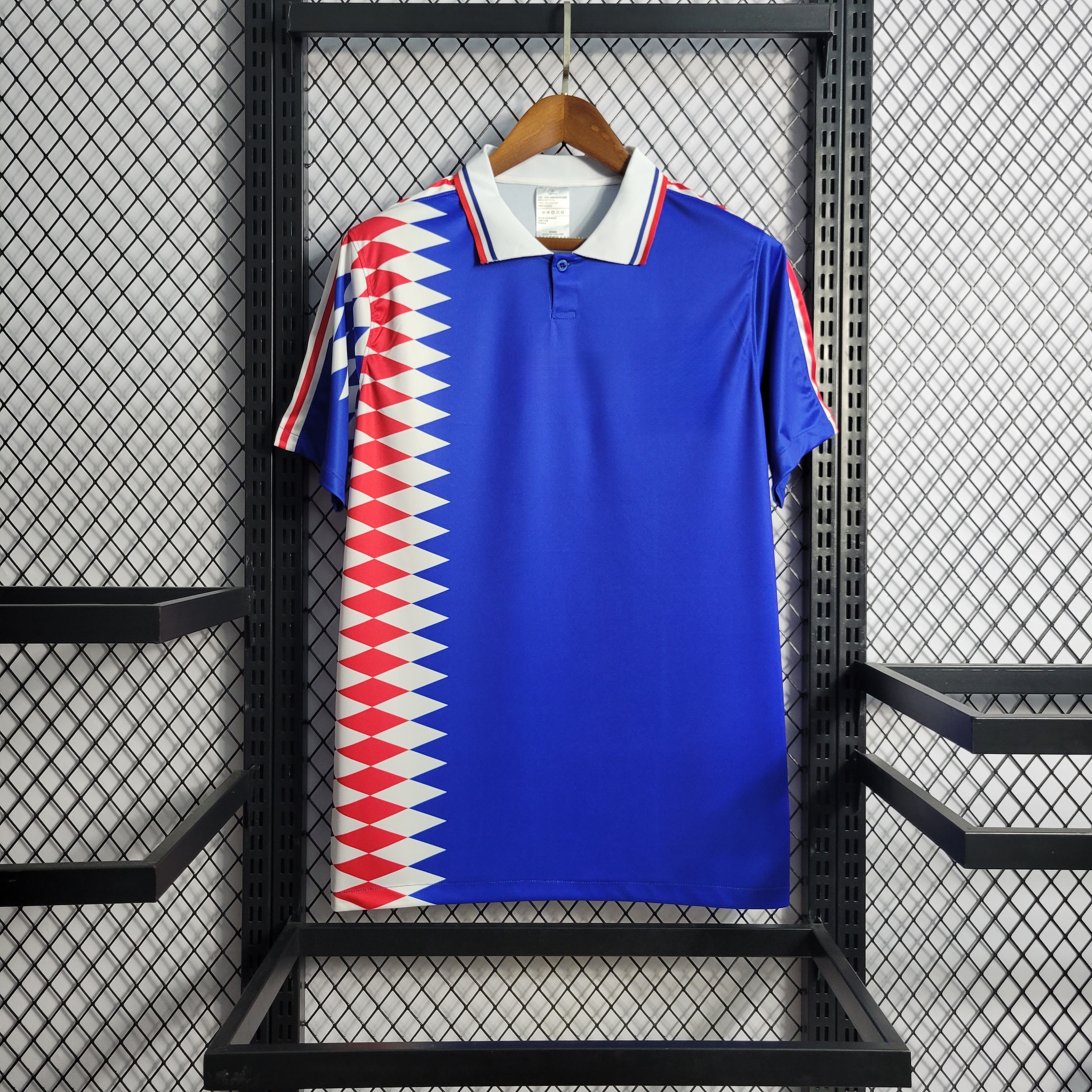Retro France 1994 Home Stadium Jersey
