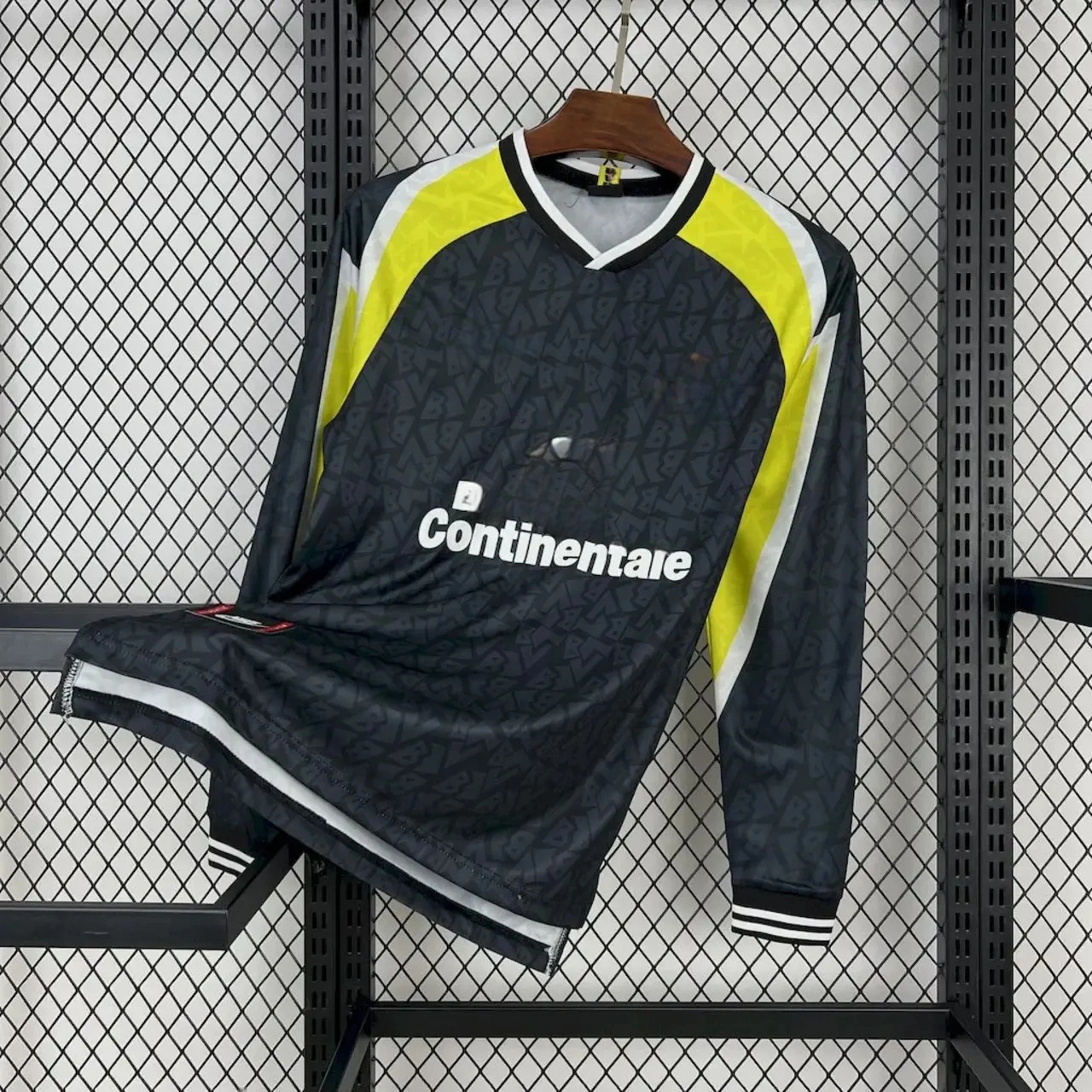 Retro Dortmund 1995-96 Away Long Sleeves Jersey-CKK-1