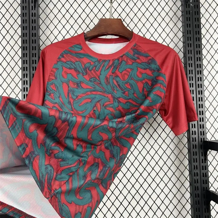 Portugal 2026 Pre-Match Deep Red Jersey   Fans Version