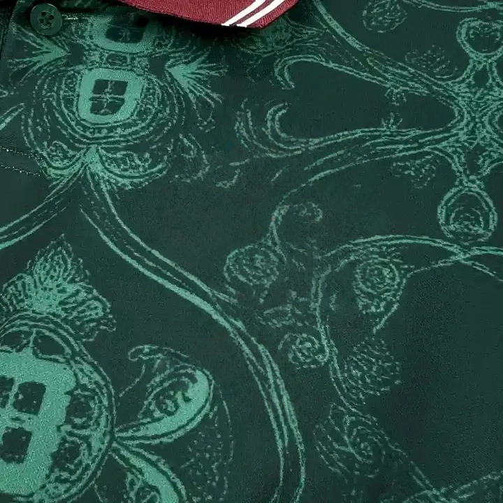 Portugal 2026 Green Special Polo Jersey  Fans Version