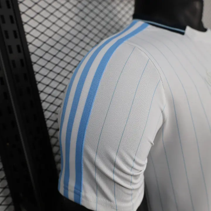 Argentina 2026 Terrace Icon Retro Casual Style White Jersey Player Version | Football Casual Shirt-CKK-1