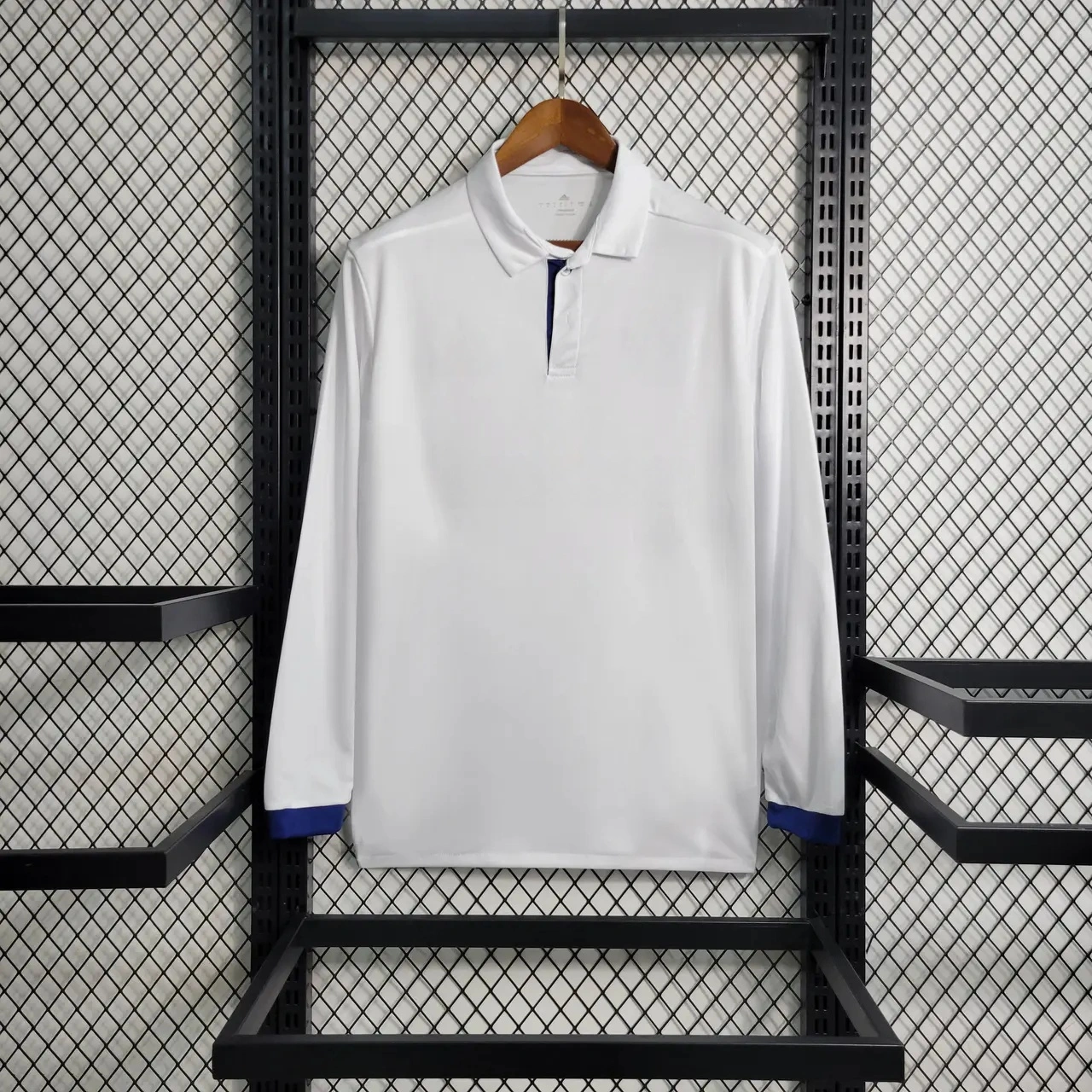 Retro Real Madrid 16-17 Home Long Sleeve Jersey-CKK-1