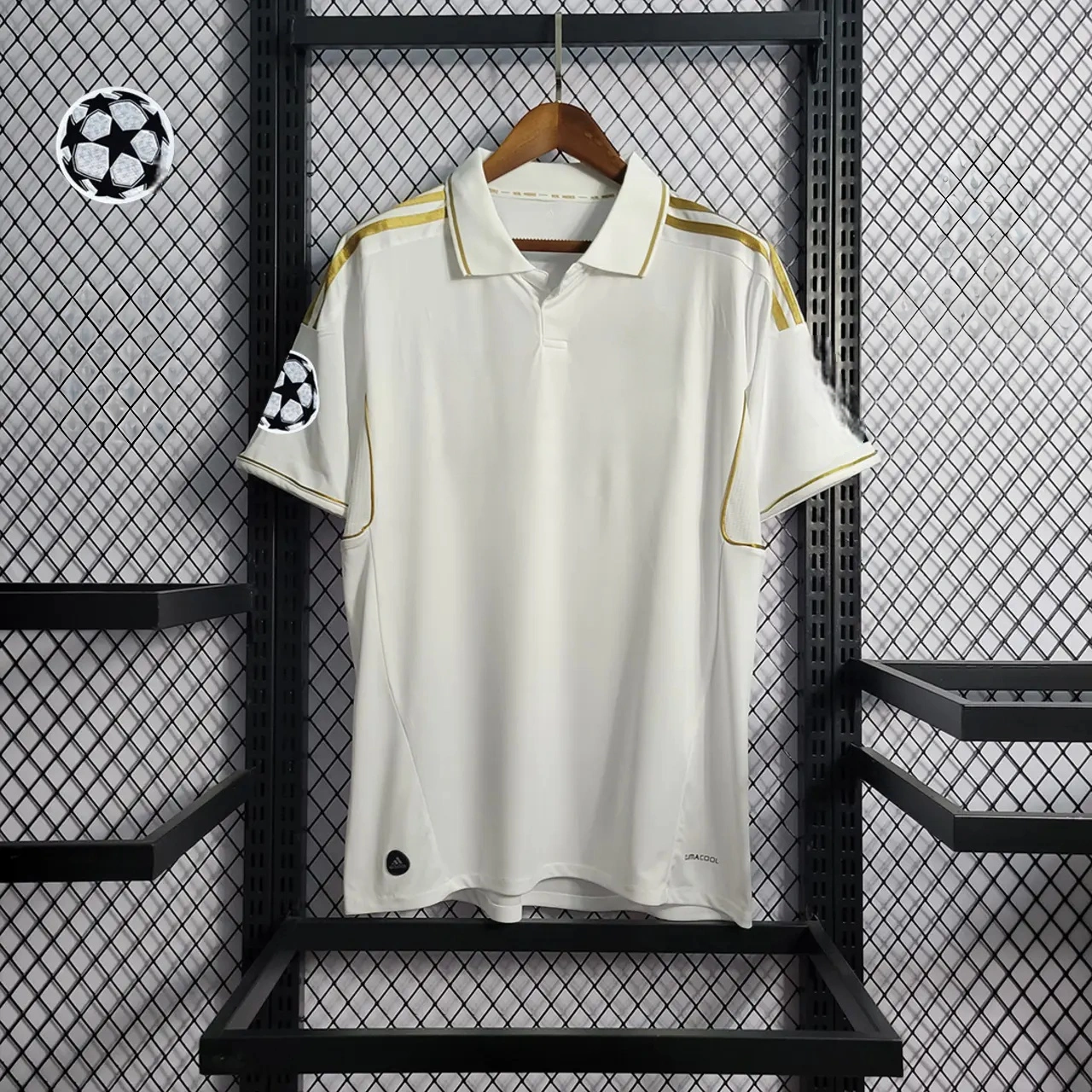 Retro Real Madrid 11-12 Home Stadium Jersey-CKK-1