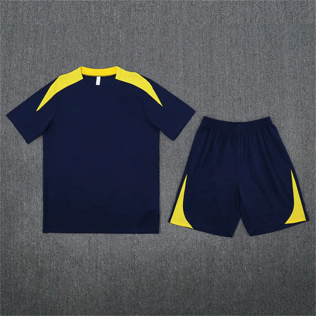 Atletico Madrid 25-26 Short-Sleeve Training Set - Royal Blue-CKK-1