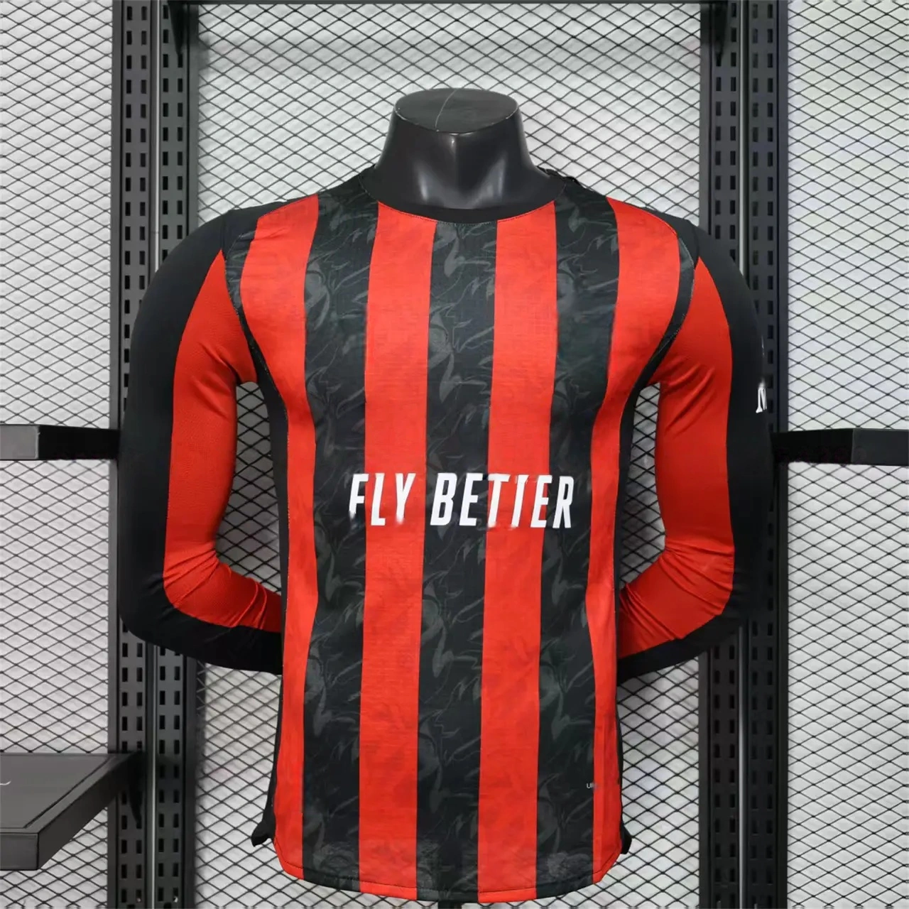 AC Milan 25-26 Home Long Sleeves Jersey - Player Version-CKK-1