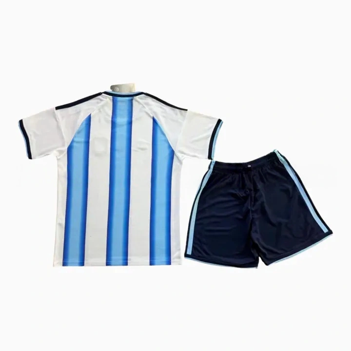 Argentina 2026 Home Kids Kit With Chest Patch | Kids Football Kit-CKK-1