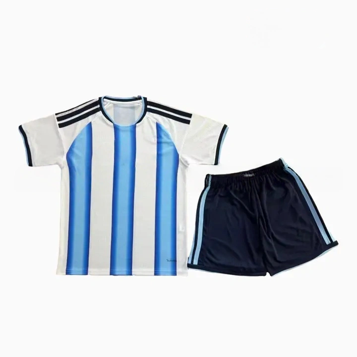 Argentina 2026 Home Kids Kit With Chest Patch | Kids Football Kit-CKK-1