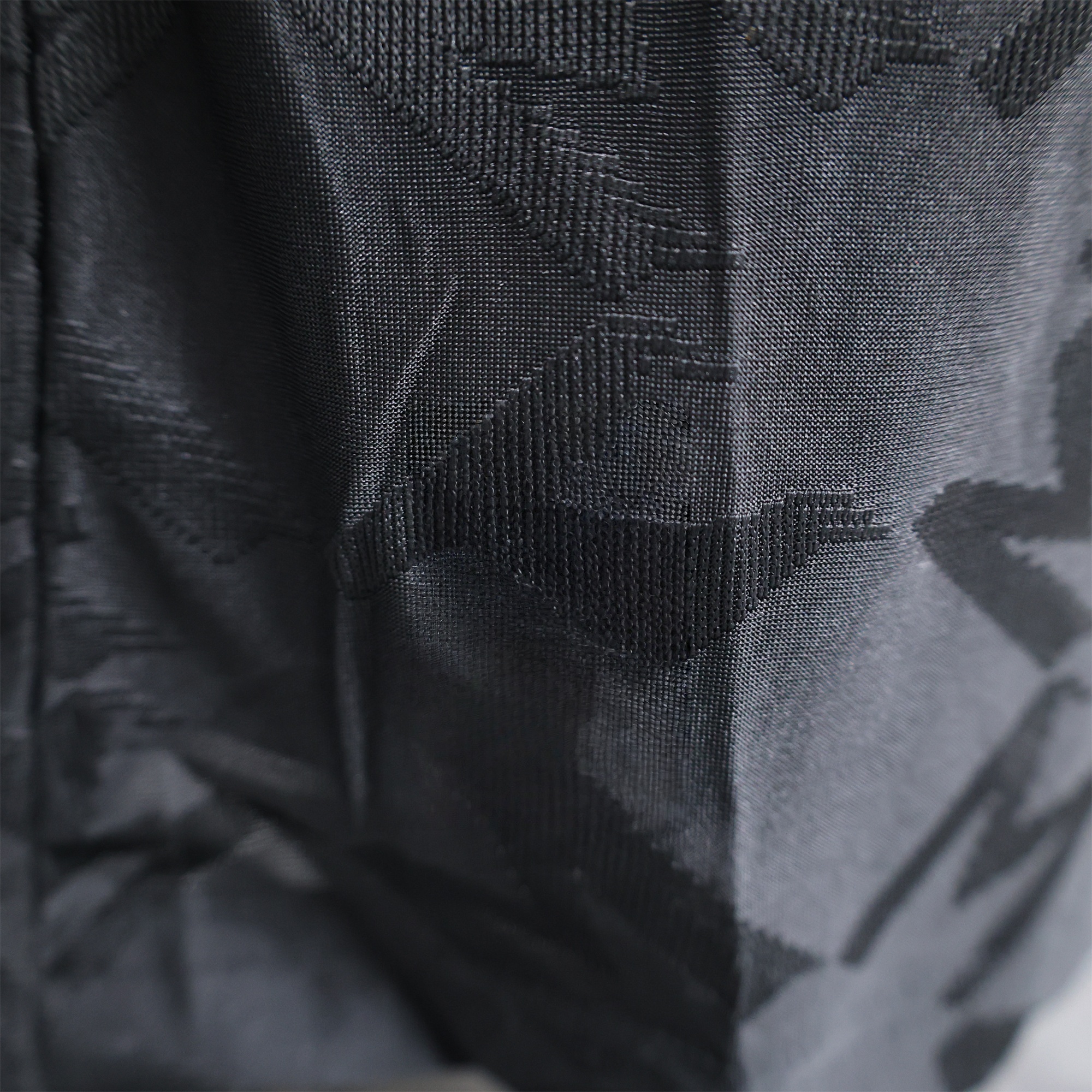 Manchester United Black Football Shirt Sleeve Detail