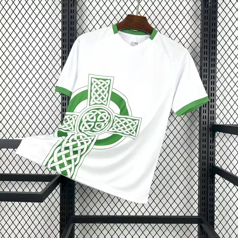 Ireland 2026 Cross White Special Jersey Front View