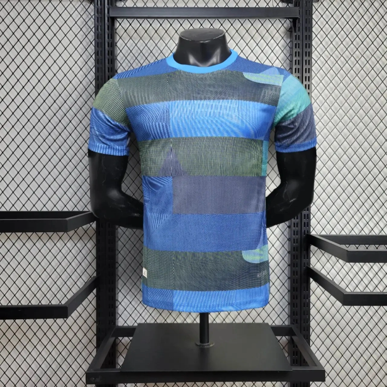 Real Madrid 25-26 Blue Pre-Match Traning Jersey - Player Version-CKK-1